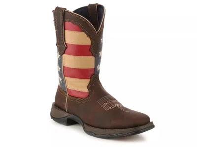 Durango Patriotic Cowboy Boot In Multi