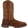 Durango Steel Toe Pullon Western Boot In Brown