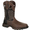 Durango Steel Toe Waterproof Western Work Boot In Brown
