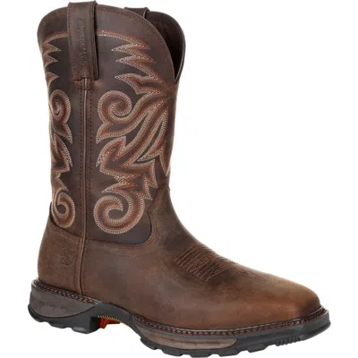 Durango Waterproof  Steel Toe Waterproof Western Work Boot