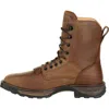 Durango Waterproofsteel Toe Lace Up Boot In Brown