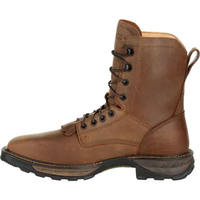 Durango Waterproofsteel Toe Lace Up Boot In Brown