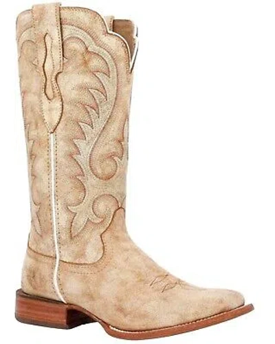 Pre-owned Durango Women's Arena Pro Western Boot - Broad Square Toe - Drd0455 In Brown