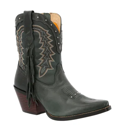 Durango Women's Crush 8" Bootie Western Boot In Vintage Teal M In Green