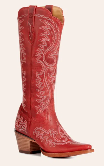 Durango Women's Crush Crimson Red Snip Toe Tall Cowboy Boots