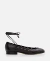 Durazzi Milano Ballerina Cross Over Laces In Black