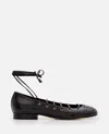 Durazzi Milano Ballerina Cross Over Laces In Black