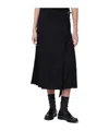 Durazzi Milano Adjustable-straps Midi Skirt In Black