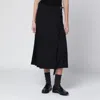 Durazzi Milano Adjustable-straps Midi Skirt In Black