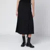 Durazzi Milano Adjustable-straps Midi Skirt In Black