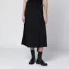 Durazzi Milano Adjustable-straps Midi Skirt In Black