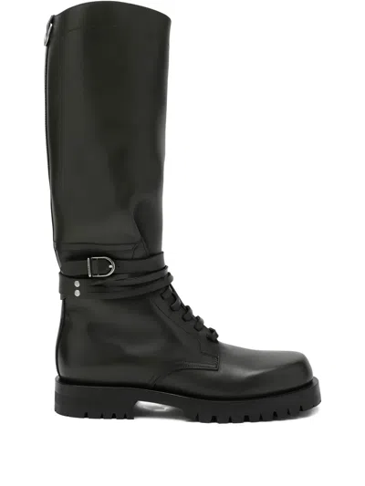 DURAZZI MILANO BUCKLE-FASTENING BOOTS