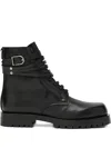 Durazzi Milano Buckle-strap Boots In Black