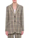 Durazzi Milano Tartan Check Single-breasted Jacket