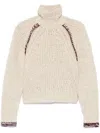 Durazzi Milano Chunky-knit Sweater In Neutrals