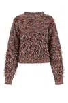 Durazzi Milano Loops Sweater In Brown