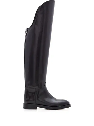 Durazzi Milano Equestrian Leather Boots