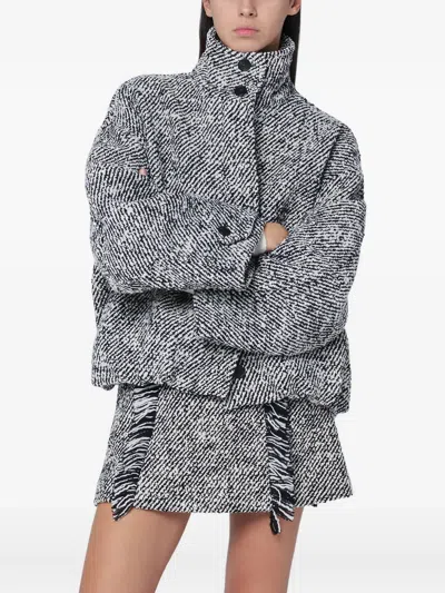 DURAZZI MILANO HIGH-NECK BOMBER JACKET