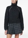 Durazzi Milano High-neck Sweater In Black