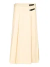 Durazzi Milano Pleated Midi Skirt