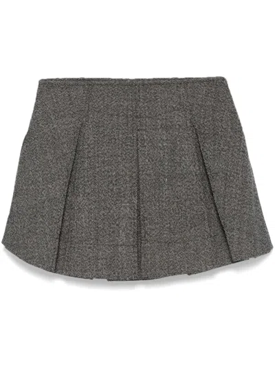 DURAZZI MILANO PLEATED MINI SKIRT
