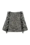 Durazzi Milano Carpet Mini Skirt Skirts Multicolor In Gray