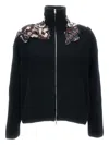 Durazzi Milano Knitted Bomber Jacket In Black