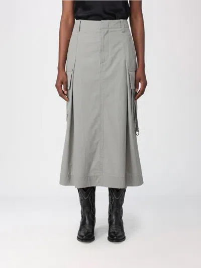 Durazzi Milano Skirt Woman In Gray