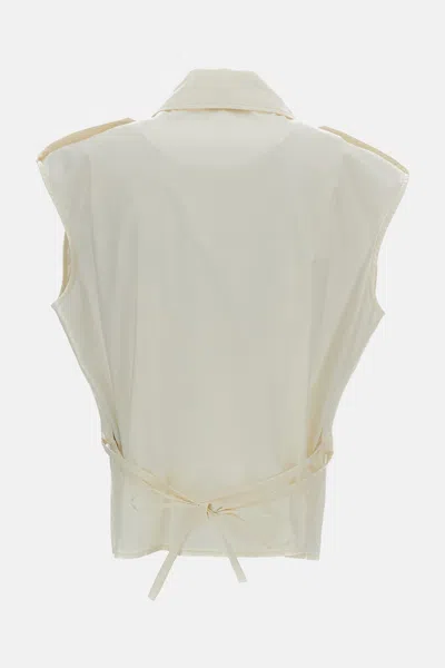 Durazzi Milano Sleeveless Top In Neutral