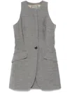 Durazzi Milano Tailored Waistcoat In Green