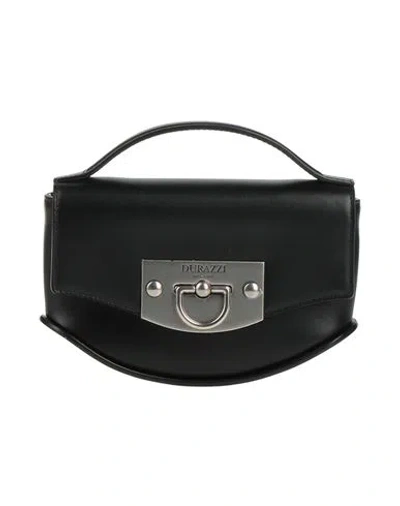 Durazzi Woman Handbag Black Size - Soft Leather