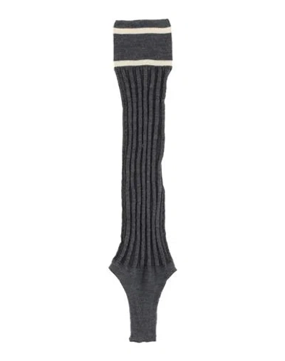 Durazzi Woman Socks & Hosiery Lead Size Onesize Cotton In Grey
