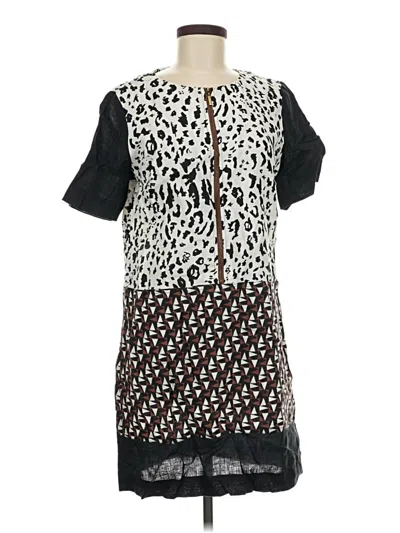 Pre-owned Duro Olowu Casual Dress In Gray