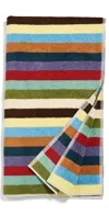 Dusen Dusen Bath Towel Multi Stripe In Multi