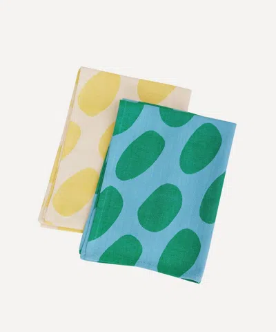 Dusen Dusen Egg Tea Towel Set Of Two