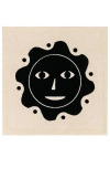 Dusen Dusen Everybody Sun Embroidered Pillow Cover In Cream