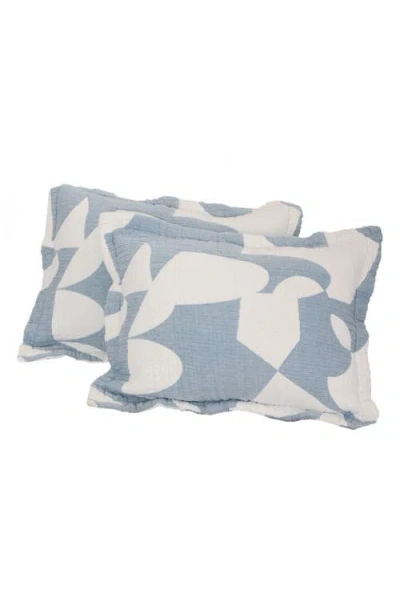 Dusen Dusen Hepta Coverlet & Shams Set In Multi
