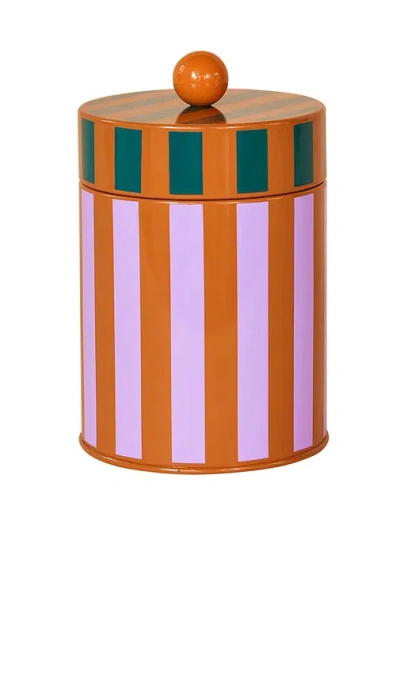 Dusen Dusen Medium Striped Canister In N,a