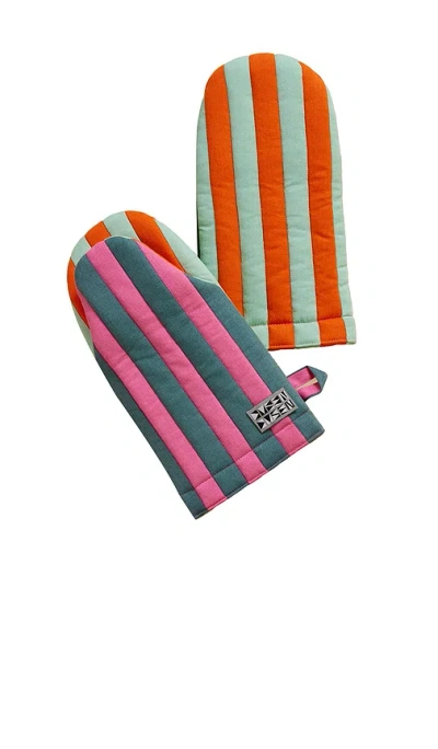 Dusen Dusen Oven Mitt In Pink