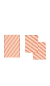 Dusen Dusen Pillowcase Set In Red