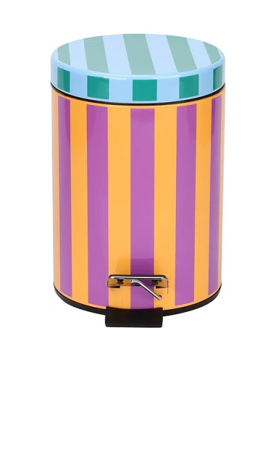 Dusen Dusen Ronnie Stripe Bathroom Trash Bin