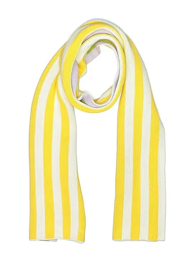 Pre-owned Dusen Dusen Scarf In Yellow