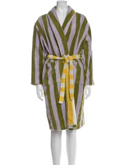 Pre-owned Dusen Dusen Striped Robe In Multi