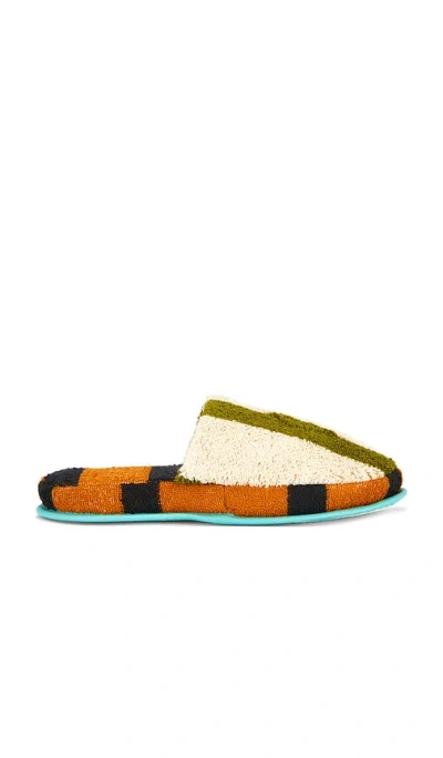 Dusen Dusen Terry Slippers In Multi