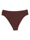 Duskii High-waist Brief In Brown