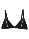 Duskii Tri Top In Black
