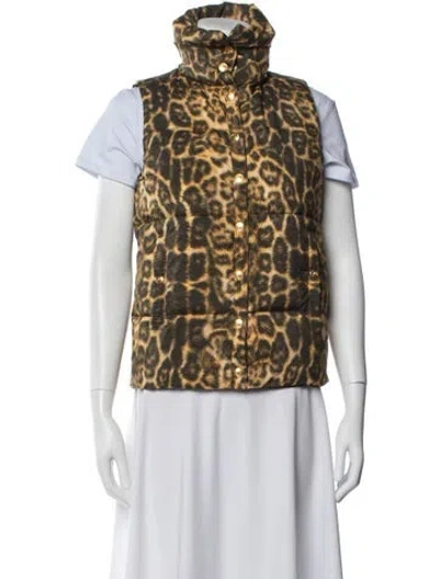 Pre-owned Duvetica Animal Print Down Jacket In Multi