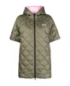 Duvetica Asolo Diamond-quilting Padded Jacket In Green