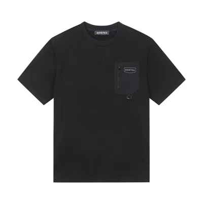 Duvetica Bavaro Rs Leisure T-shirt In Black