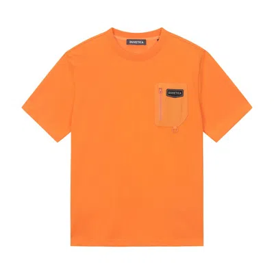 Duvetica Bavaro Rs Leisure T-shirt In Orange